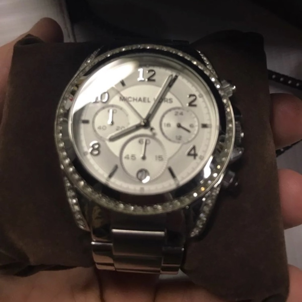 Michael Kors women’s silver watch